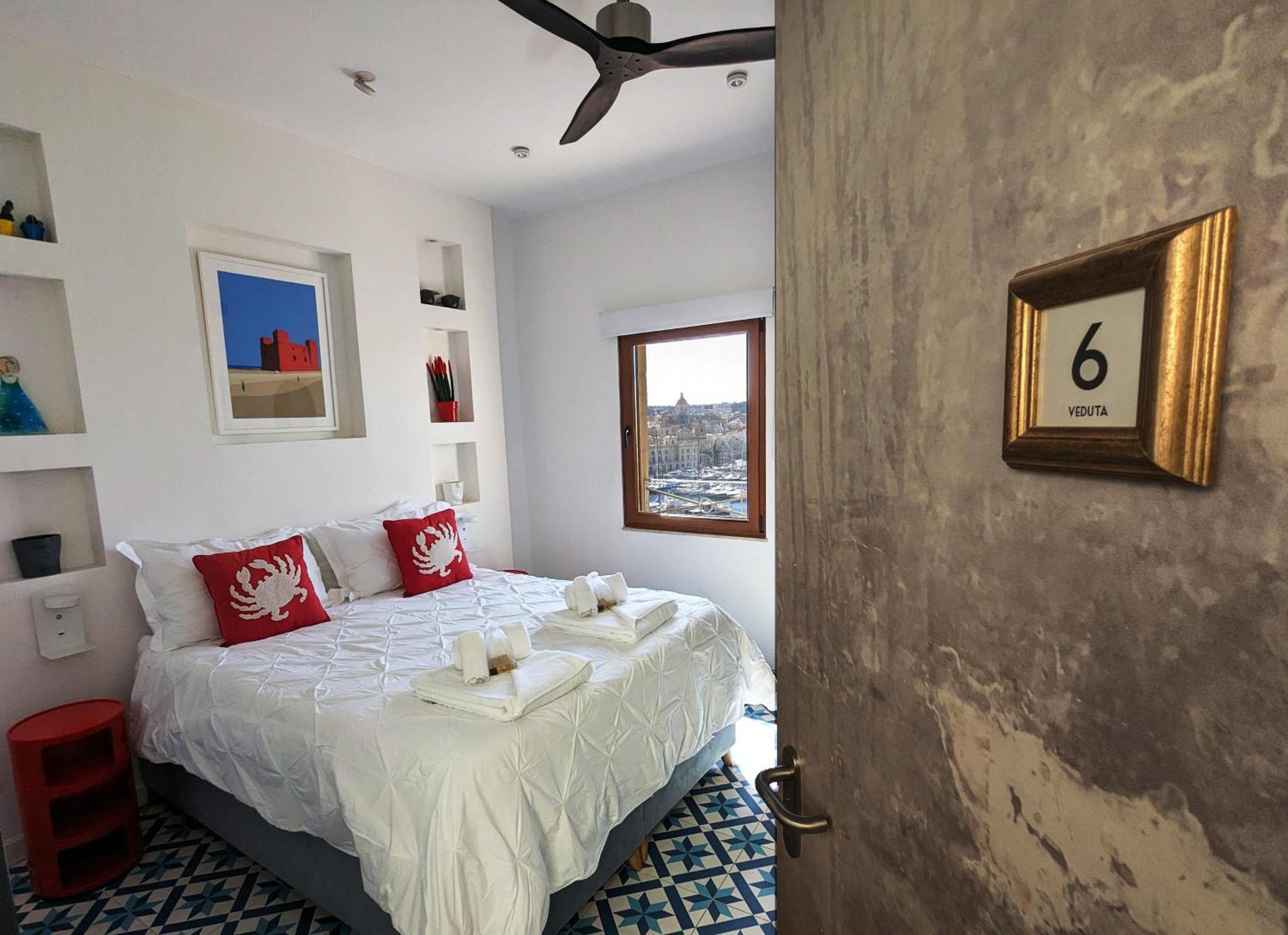 Double or Twin Room with View at Senglea Suites